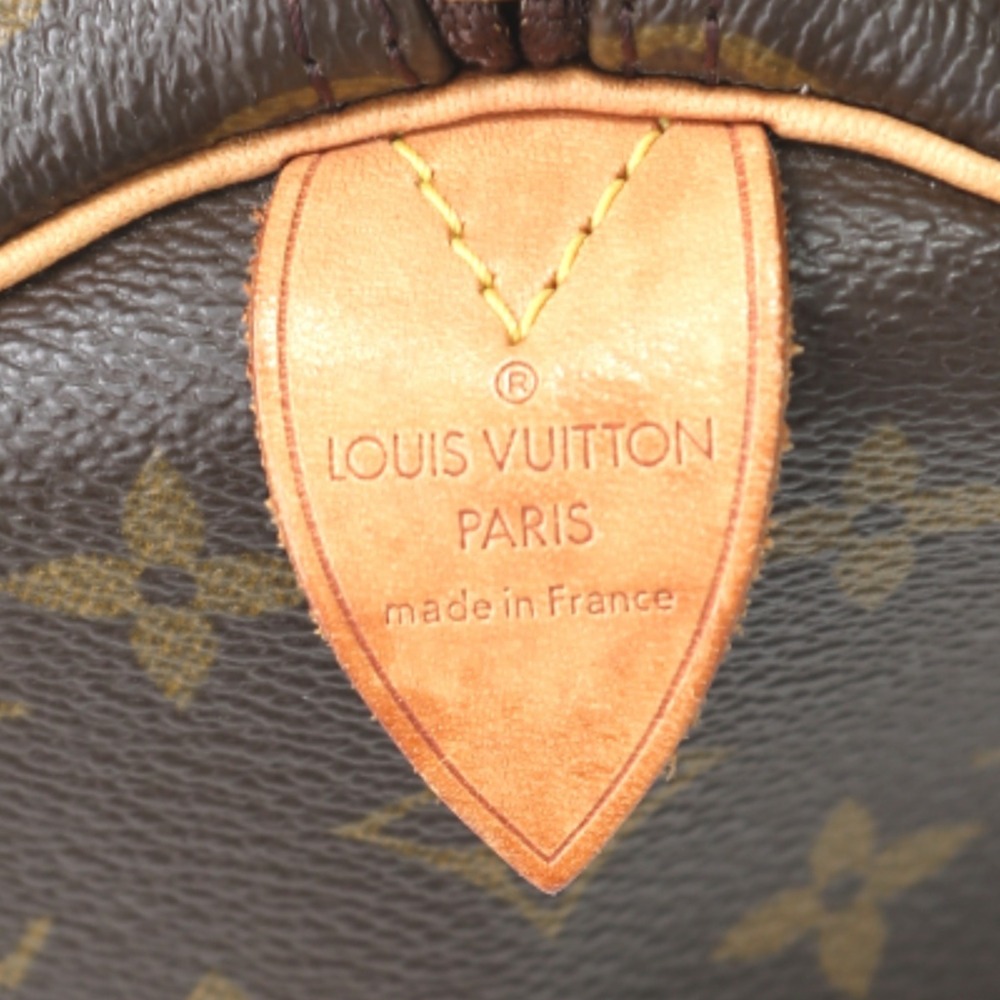 LOUIS VUITTON Authentic Brown Monogram Canvas Keepall 45 Boston Bag - Picture 15 of 15